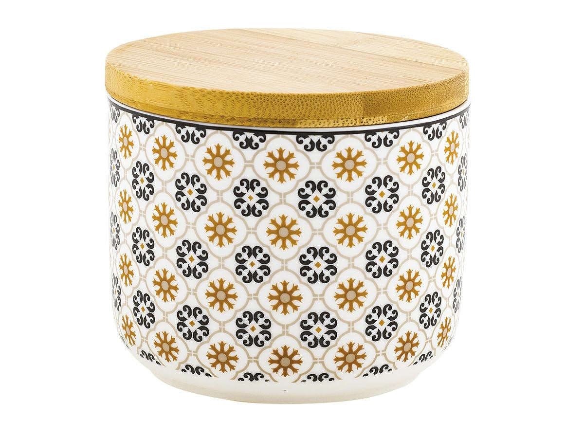 Barattolo Porcellana Per Zucchero Di Canna - 1100cc, Gift Box, Design Toscano - Foto 5