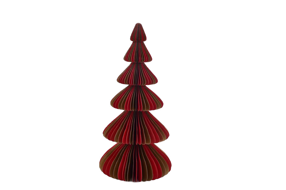 Albero Origami Rosso - da appoggio