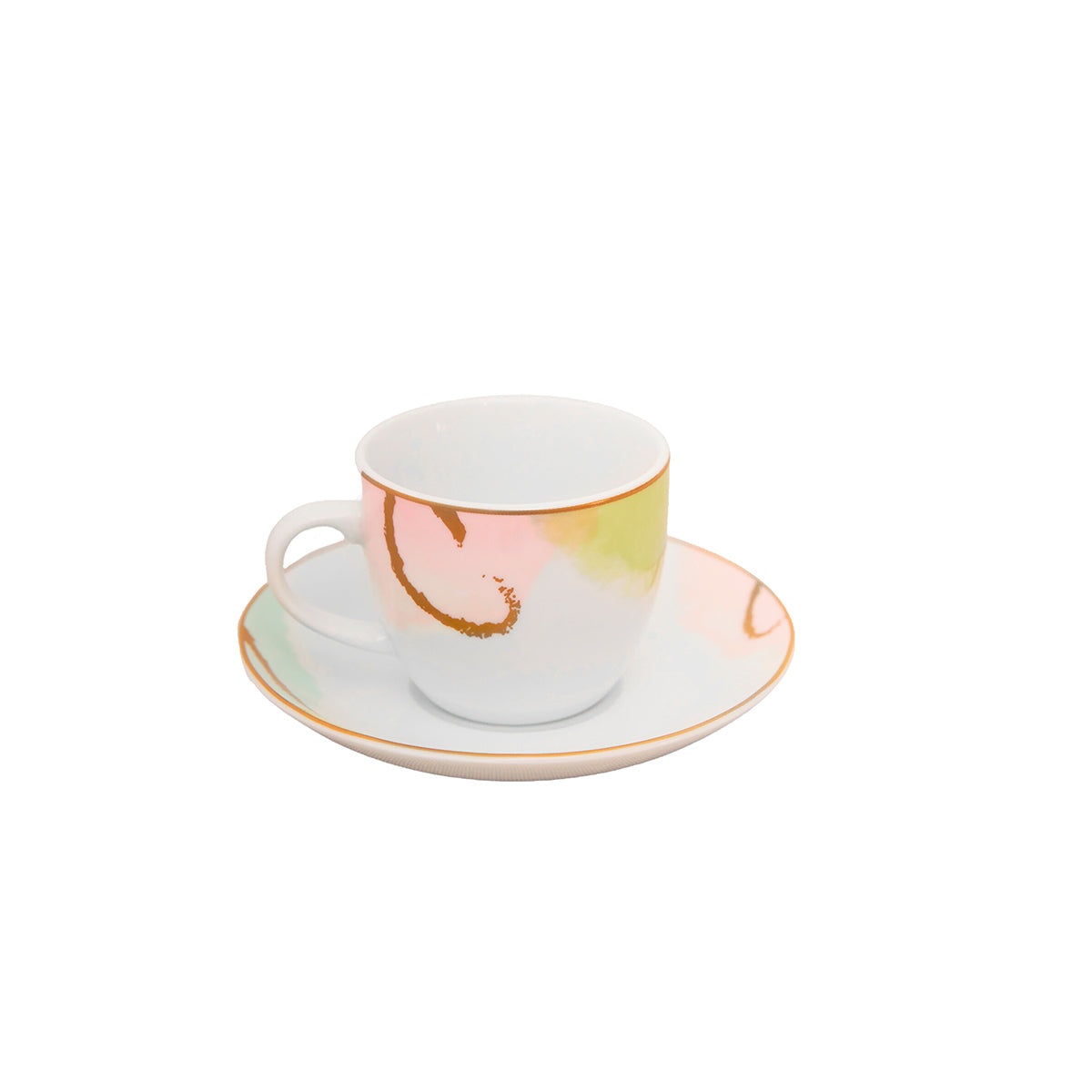 Servizio caffè Acquerello- set 6 pz