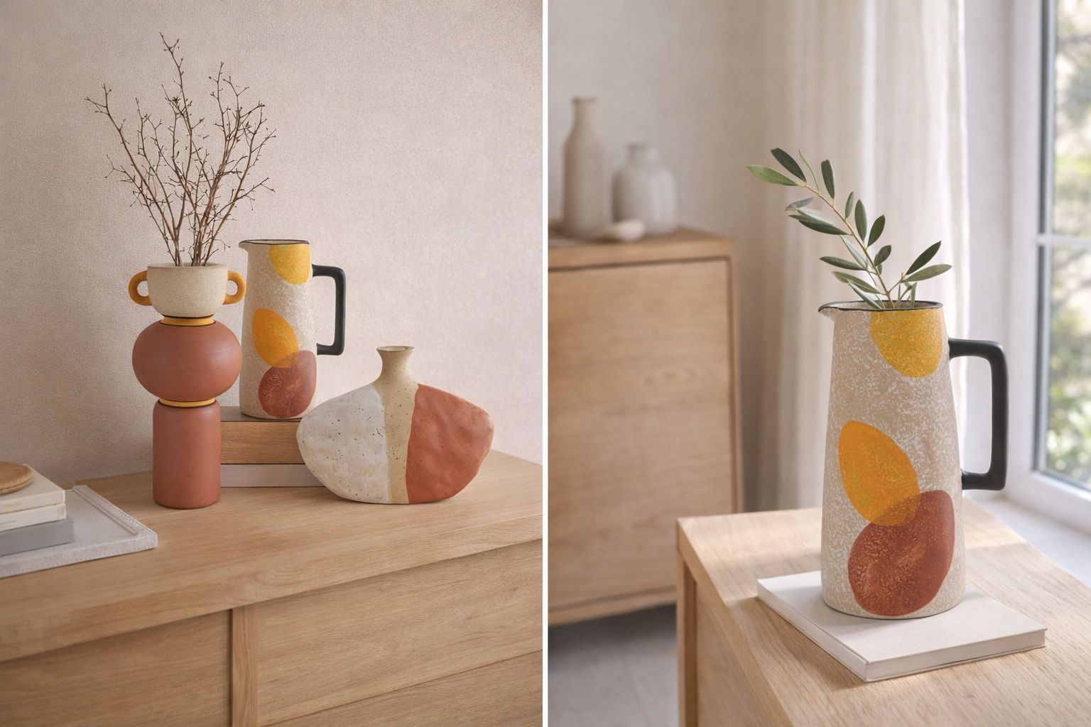 Bottiglia bassa decorativa Mexicana