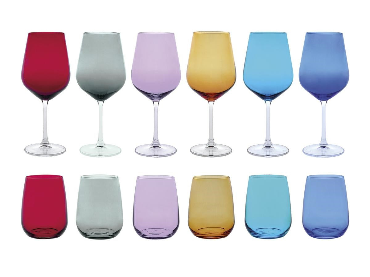 Set 12 pezzi Carambola multicolor