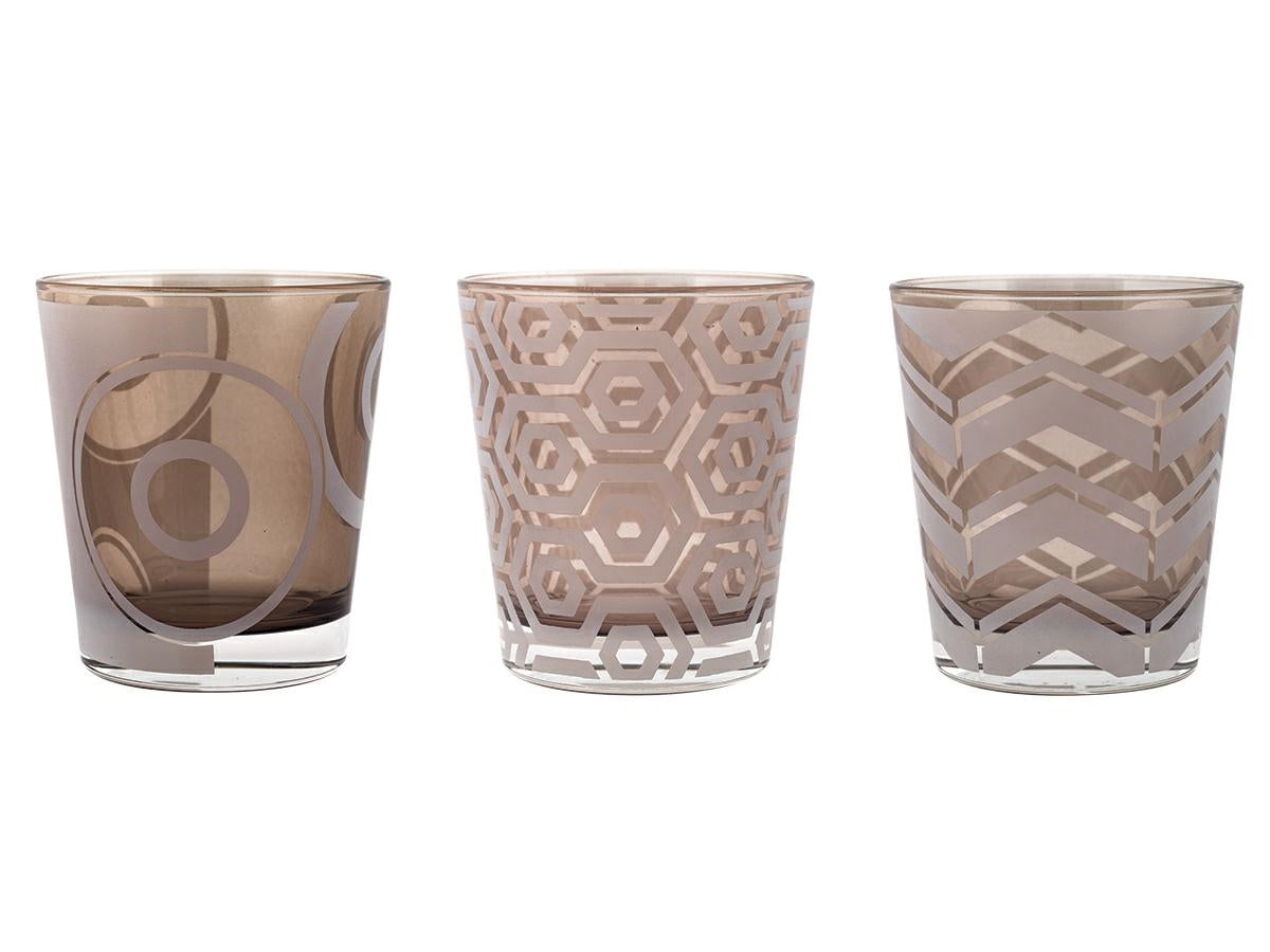 Bicchiere Acqua Lisbona tortora