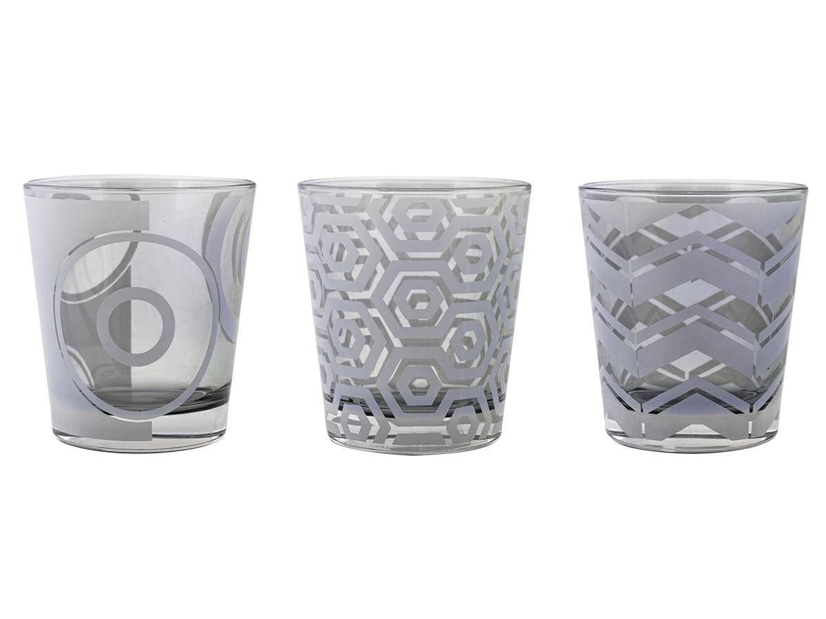 Bicchiere Acqua Lisbona grigio