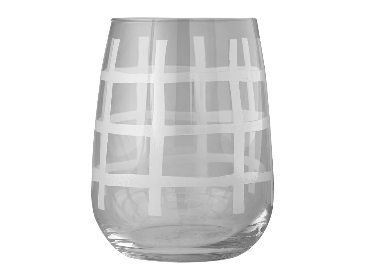 Bicchiere Acqua Muschio bianco