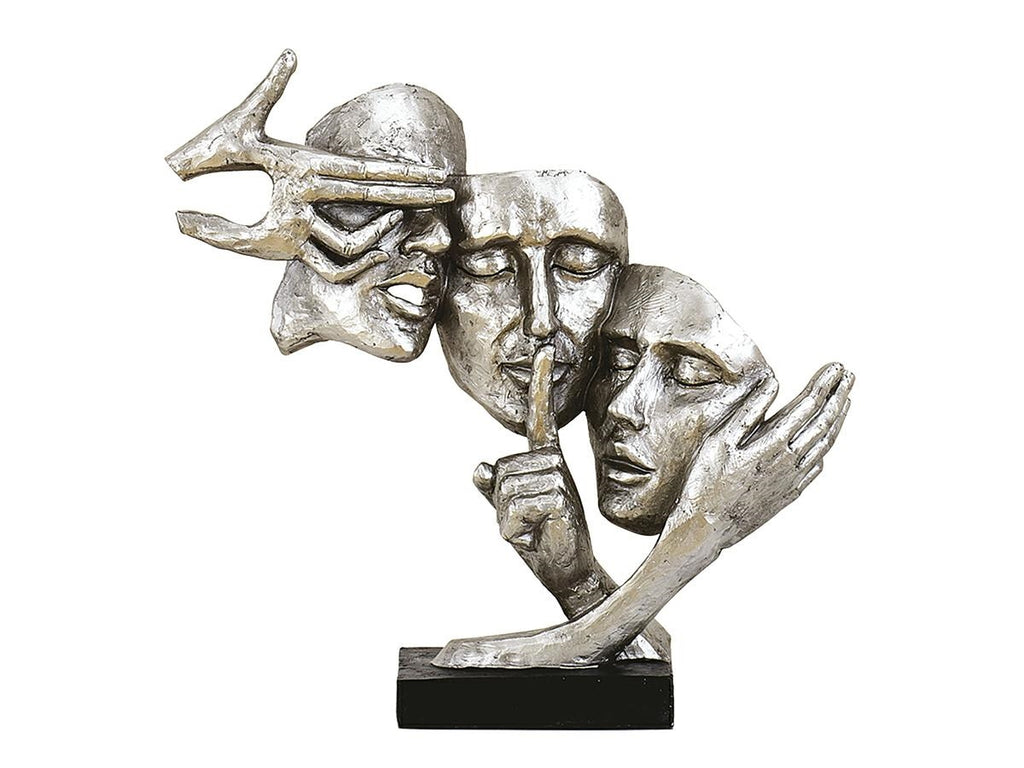 Sculpture Mask Platinum