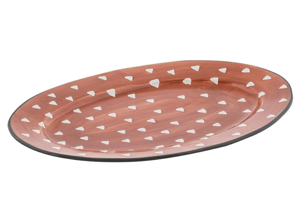 Oval Serving Plate Candy