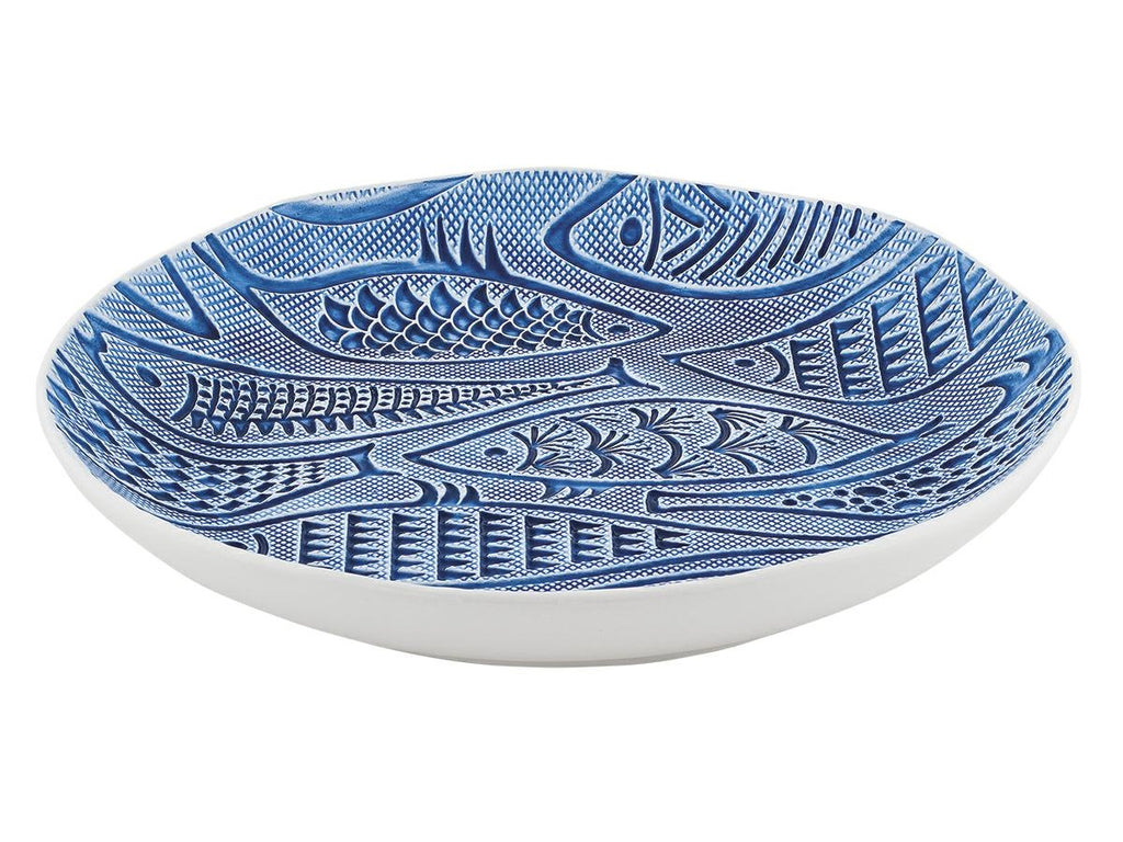 Serving Plate Rounded Maris Blu