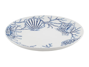 Serving Plate Rounded Maris White