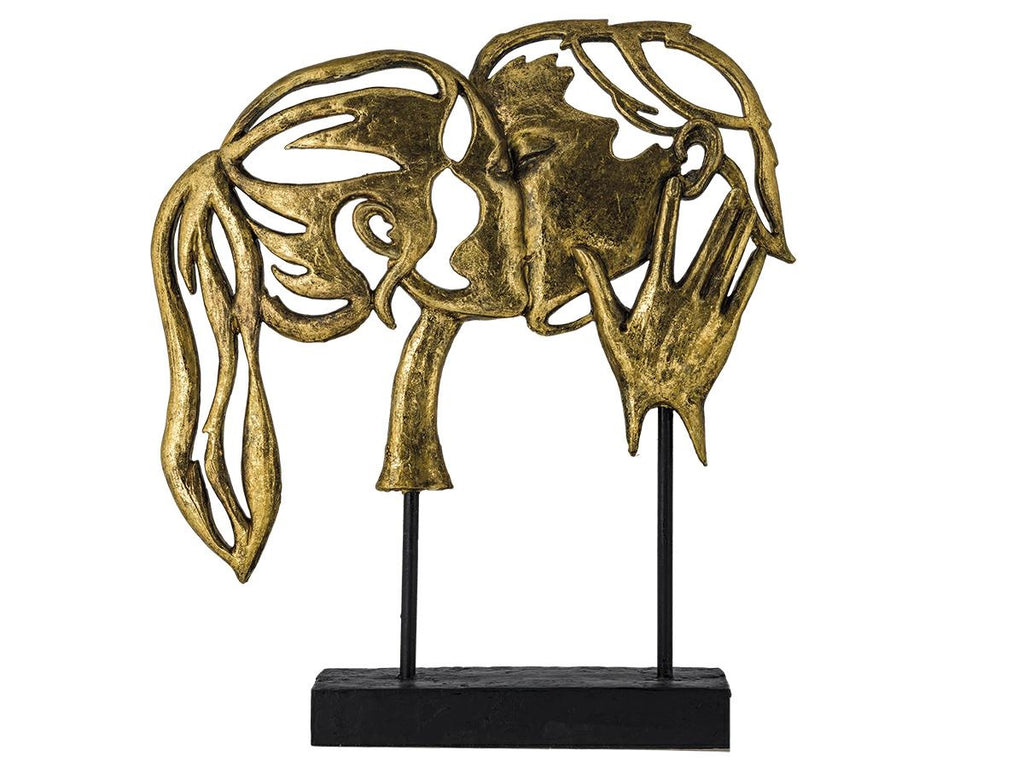 Sculpture Kiss Opium Gold