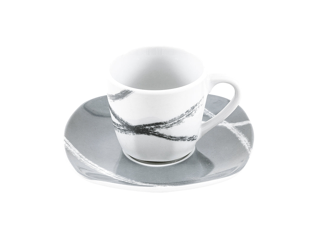 Coffee Set Sandy Gray - 6pcs