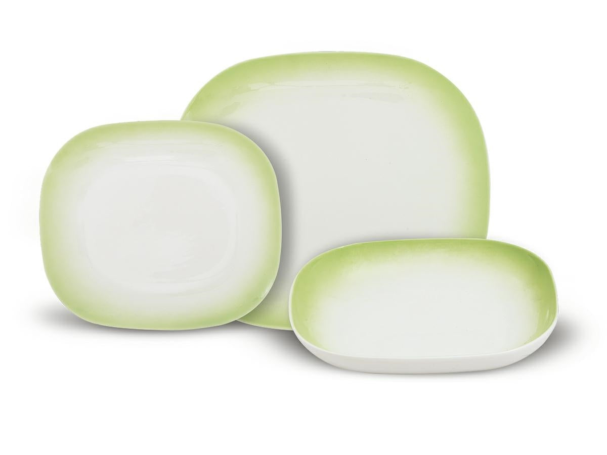 Servizio piatti Primavera verde - set da 6 completo