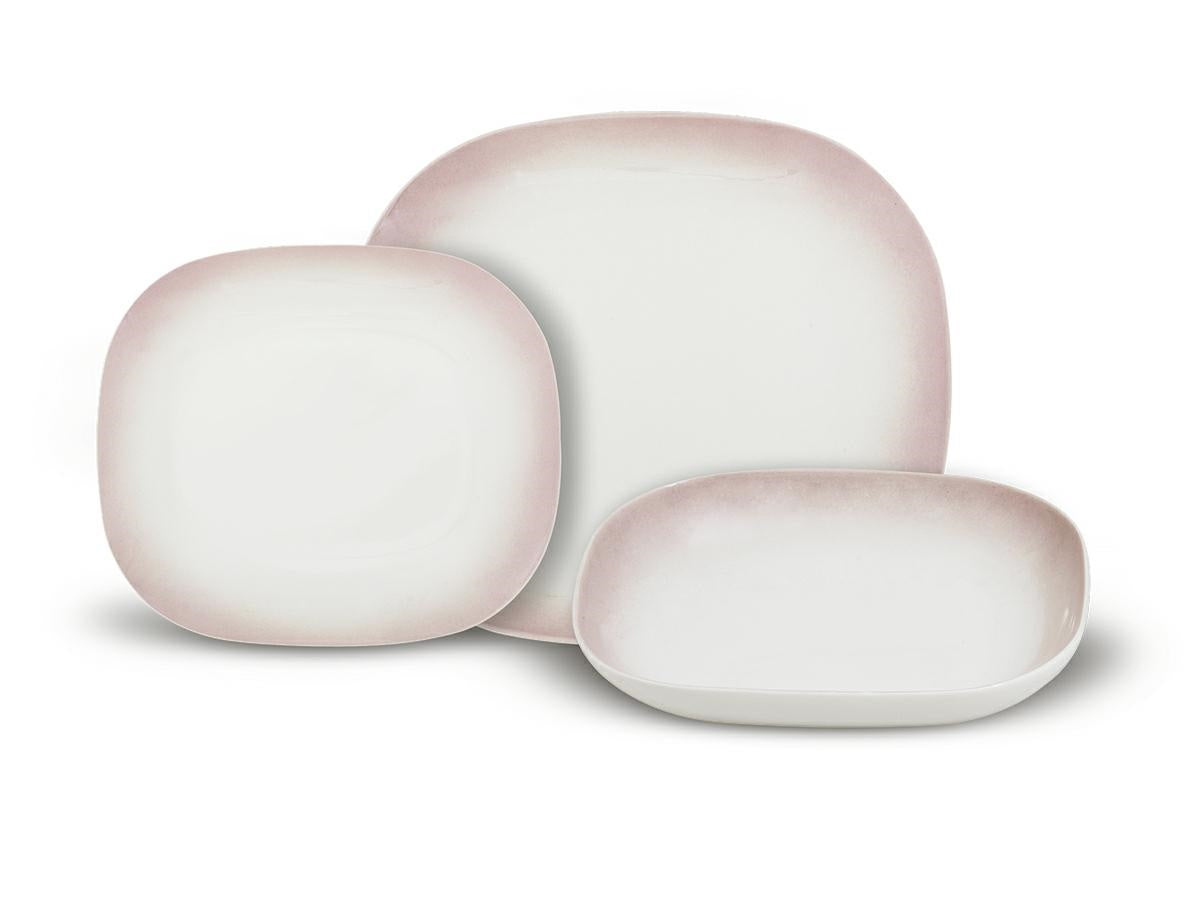 Servizio piatti Primavera rosa - set da 6 completo