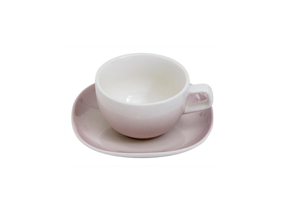 Servizio caffè primavera rosa - 6pz