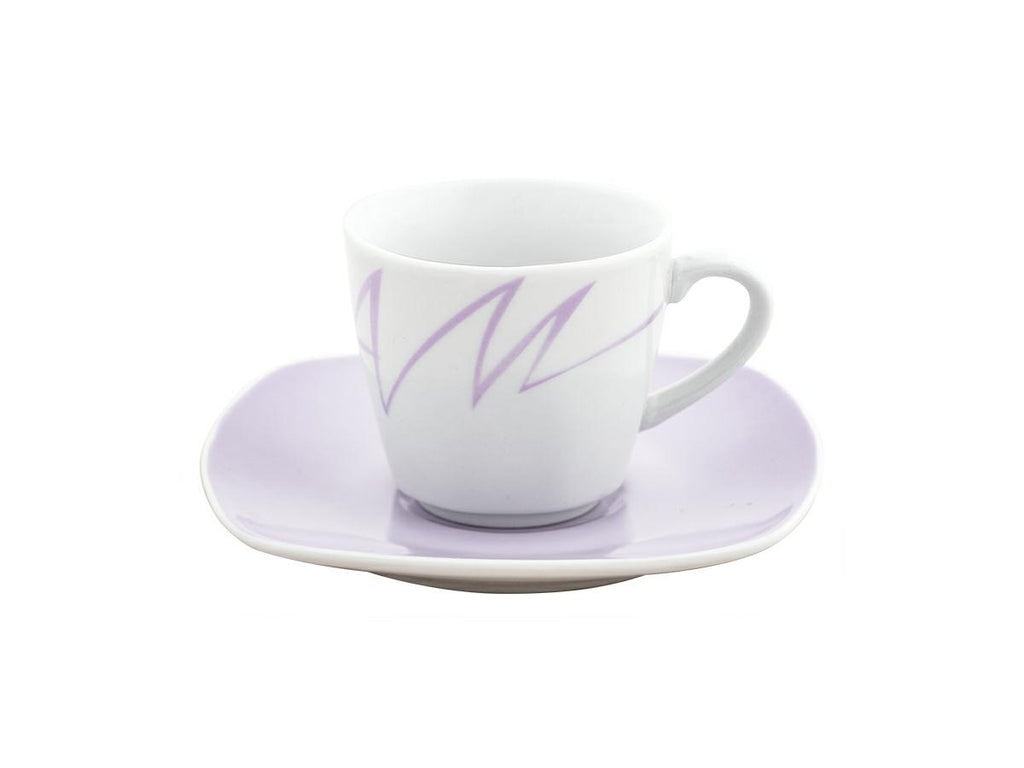 Coffee Set Tahin light violet - 6pcs