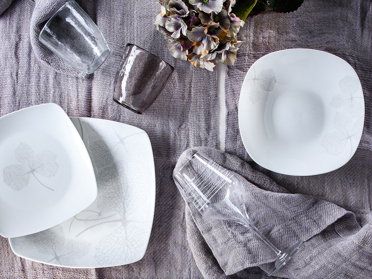 Piatto portata ovale Ambra grigia