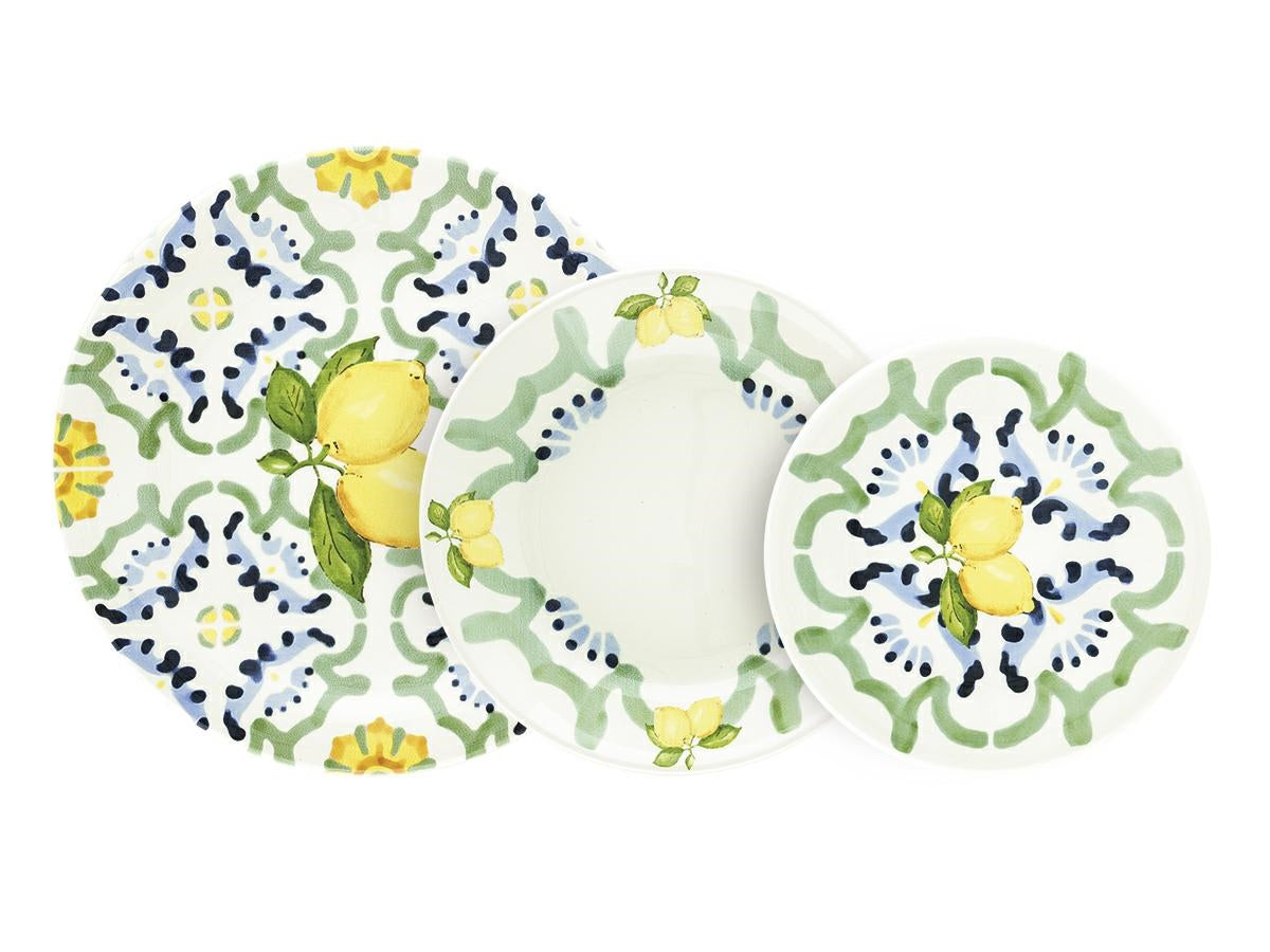 Servizio piatti Amalfi - set da 6 completo
