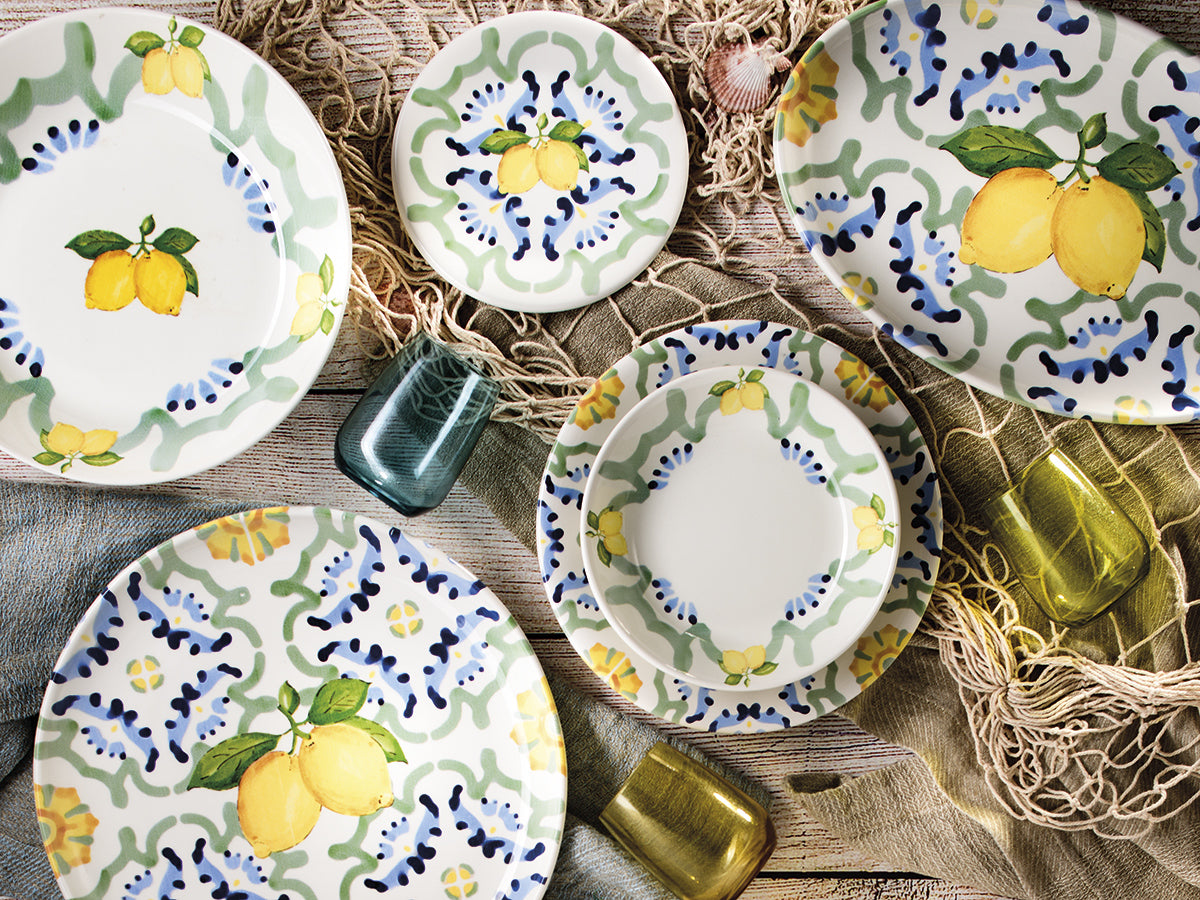 Servizio piatti Amalfi - set da 6 completo