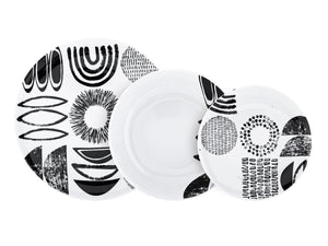 Liquirizia Dinner set  - complete set of 6