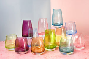 Bicchiere Acqua Alaska multicolor