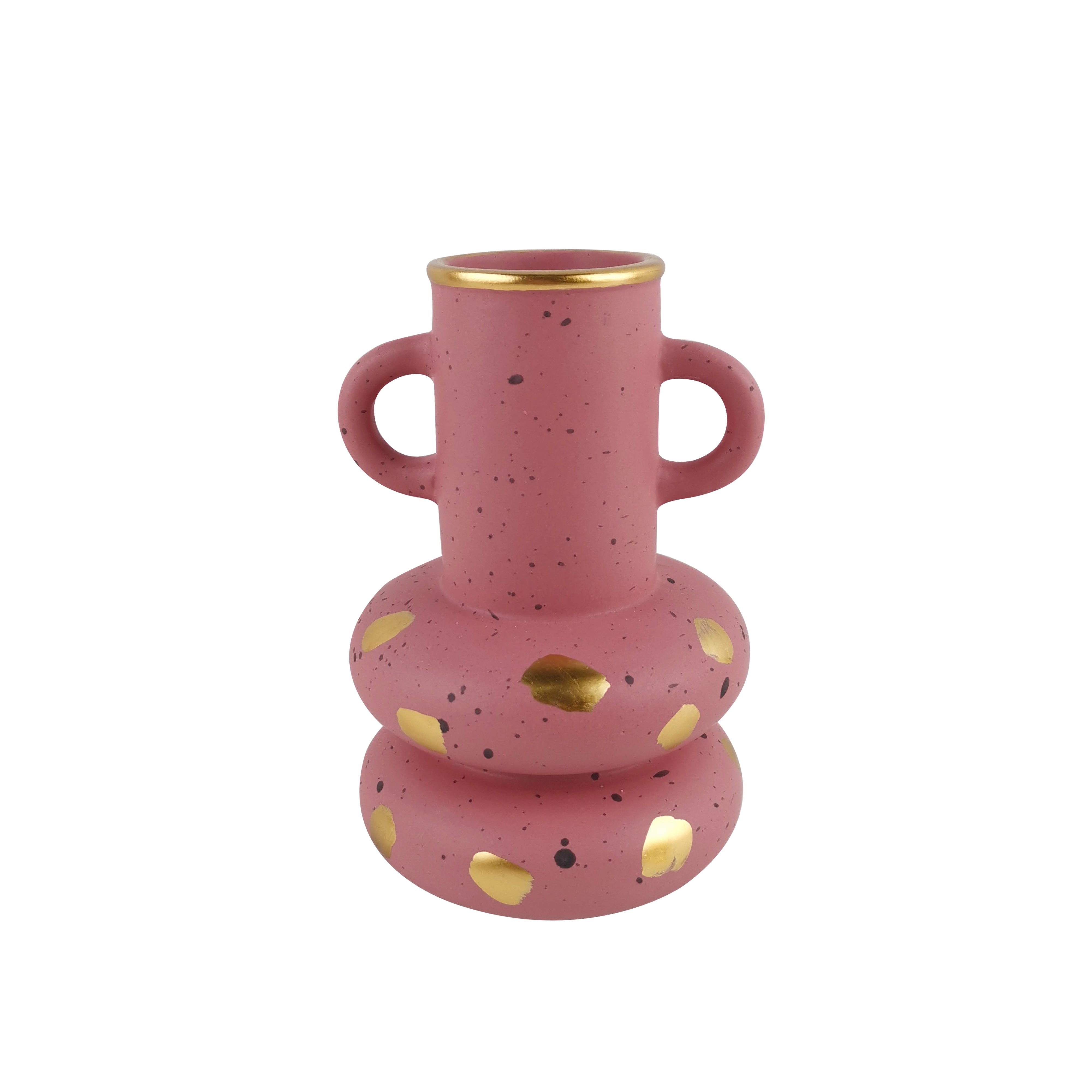 Vaso base anelli Pink&Cozy rosa